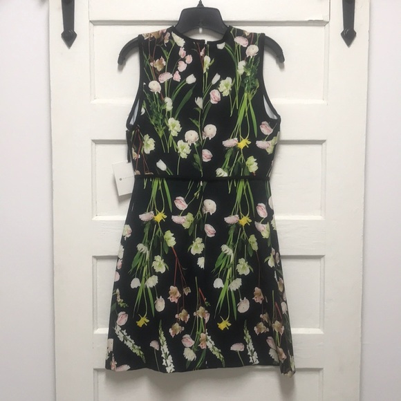 NWT Victoria Beckham for Target Floral Print Dress - Picture 4 of 14